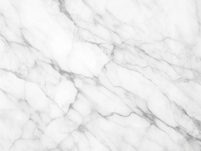 Printed quartz marble-look slab surface for commercial project buyers