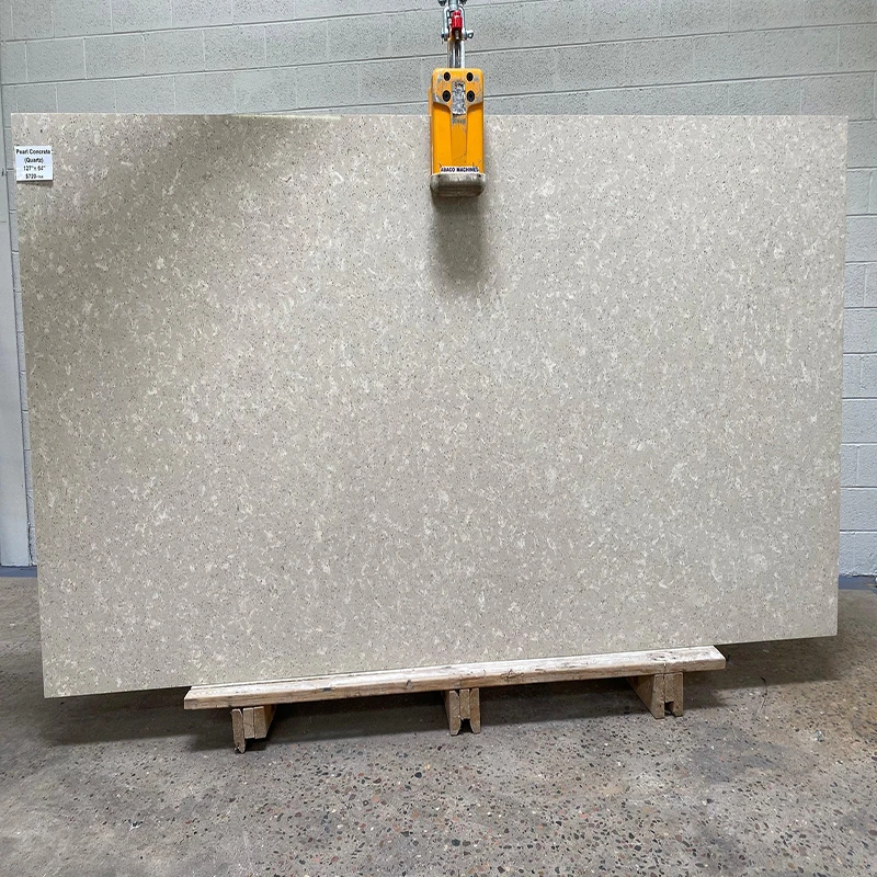 AsiaQuartz basic grain quartz slab, reliable neutral color for cost-effective commercial projects