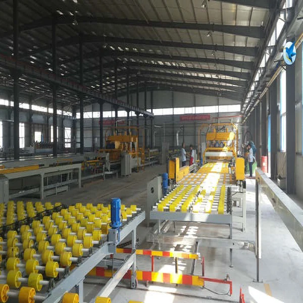 Automated quartz slab production line for precision manufacturing, delivering consistent, high-quality stone surfaces