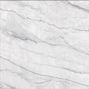 B-grade light grey veined quartz slab, durable value-line engineered quartz for multifamily and hospitality projects at $39/sqm