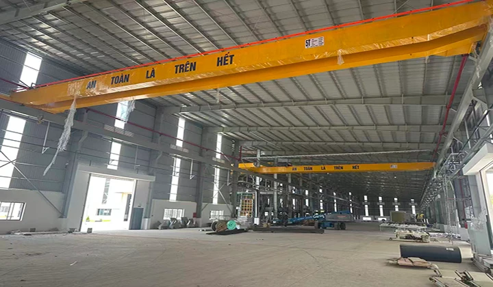 New Vietnam engineered quartz slab production plant, overhead cranes and factory layout for bulk export programs, AsiaQuartz multi-origin manufacturing capacity