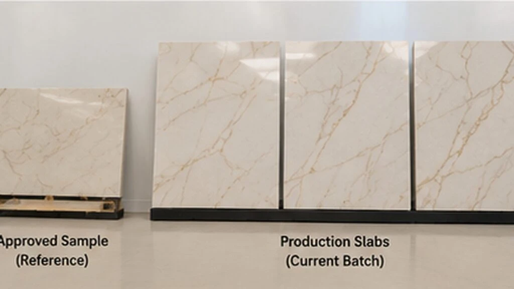 silica free quartz batch color pattern consistency
