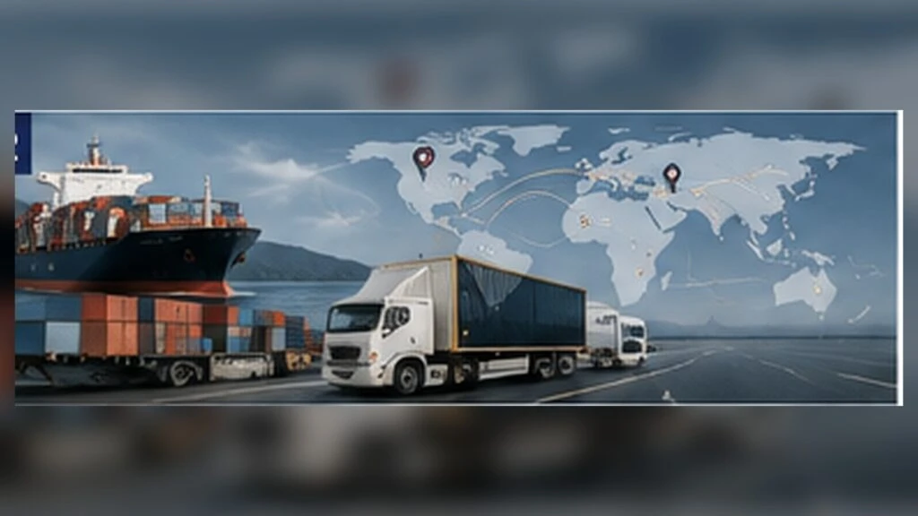 Quartz supplier landed-cost factors showing manufacturing origin, inland transport, ocean freight and destination delivery.